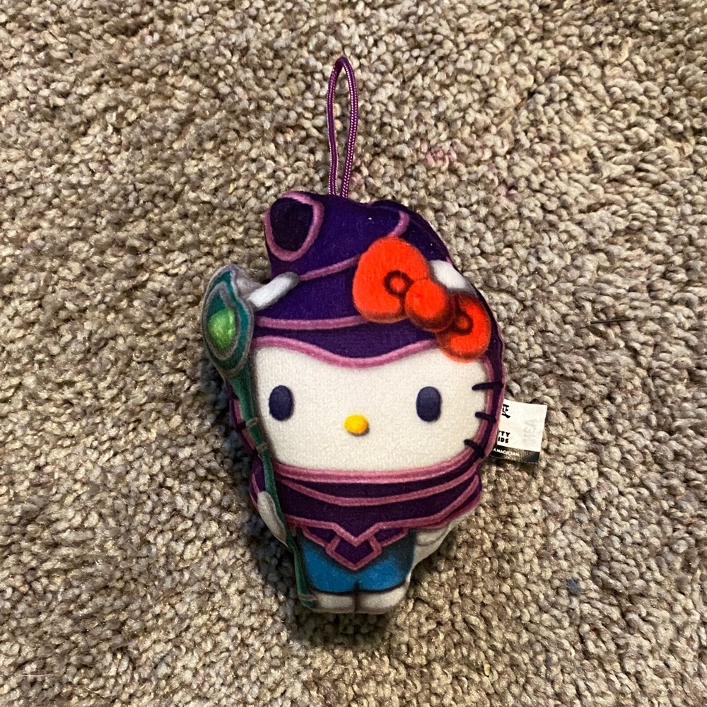 Hello Kitty x YuGiOh Purple Plush